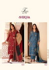 Shikha By T And M Muslin Printed Dress Material Wholesale Price In Surat

